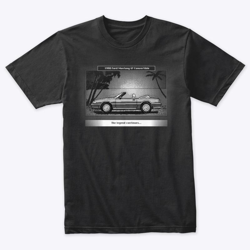 32-bit Fox-Body Convertible (Dark/Mono)